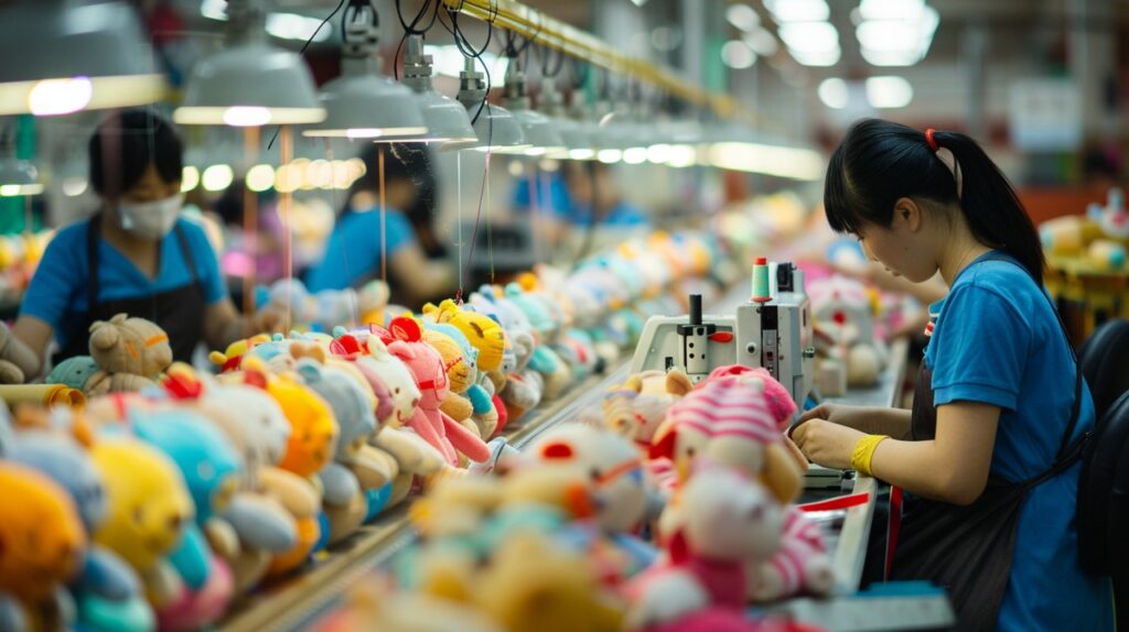 KINWIN Fabrico especializado de brinquedos de peluche, confiança global desde 2007