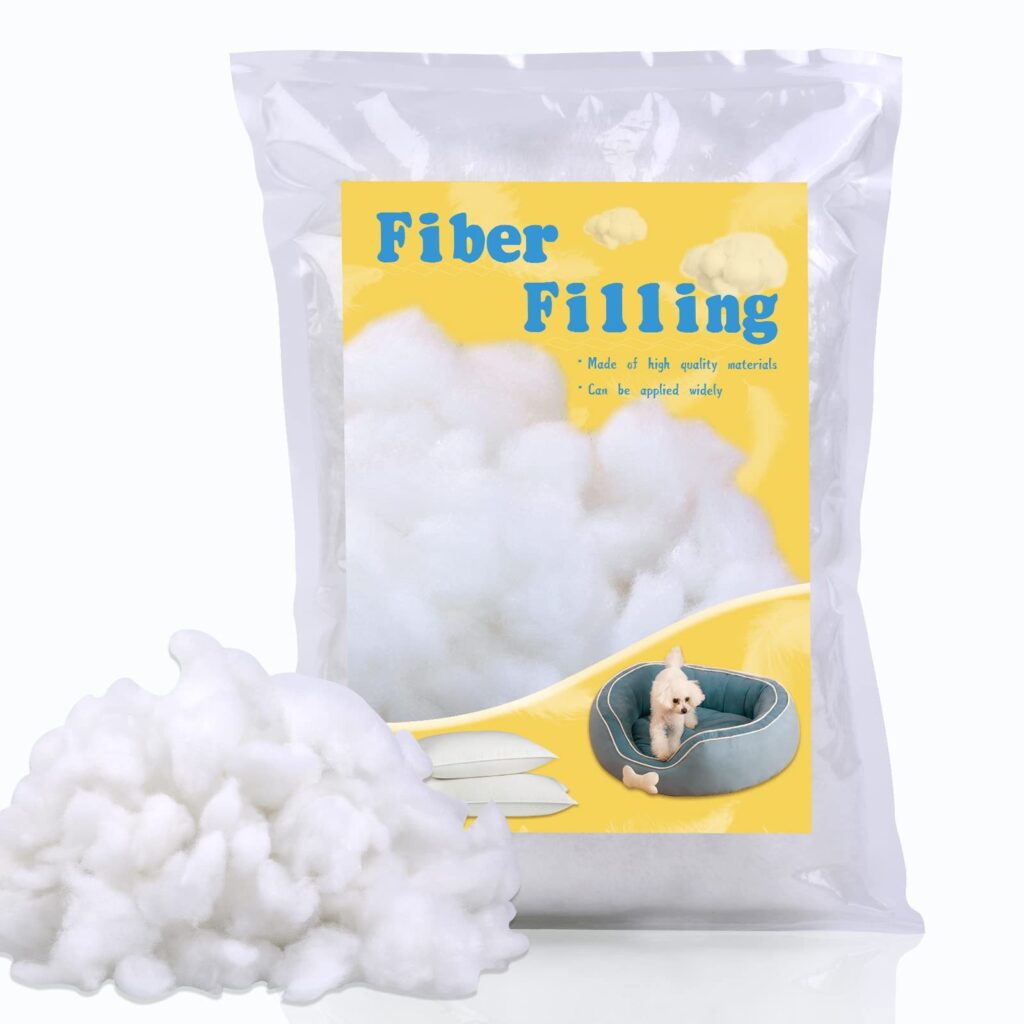 Stuffing fiber filling for cushions or toys